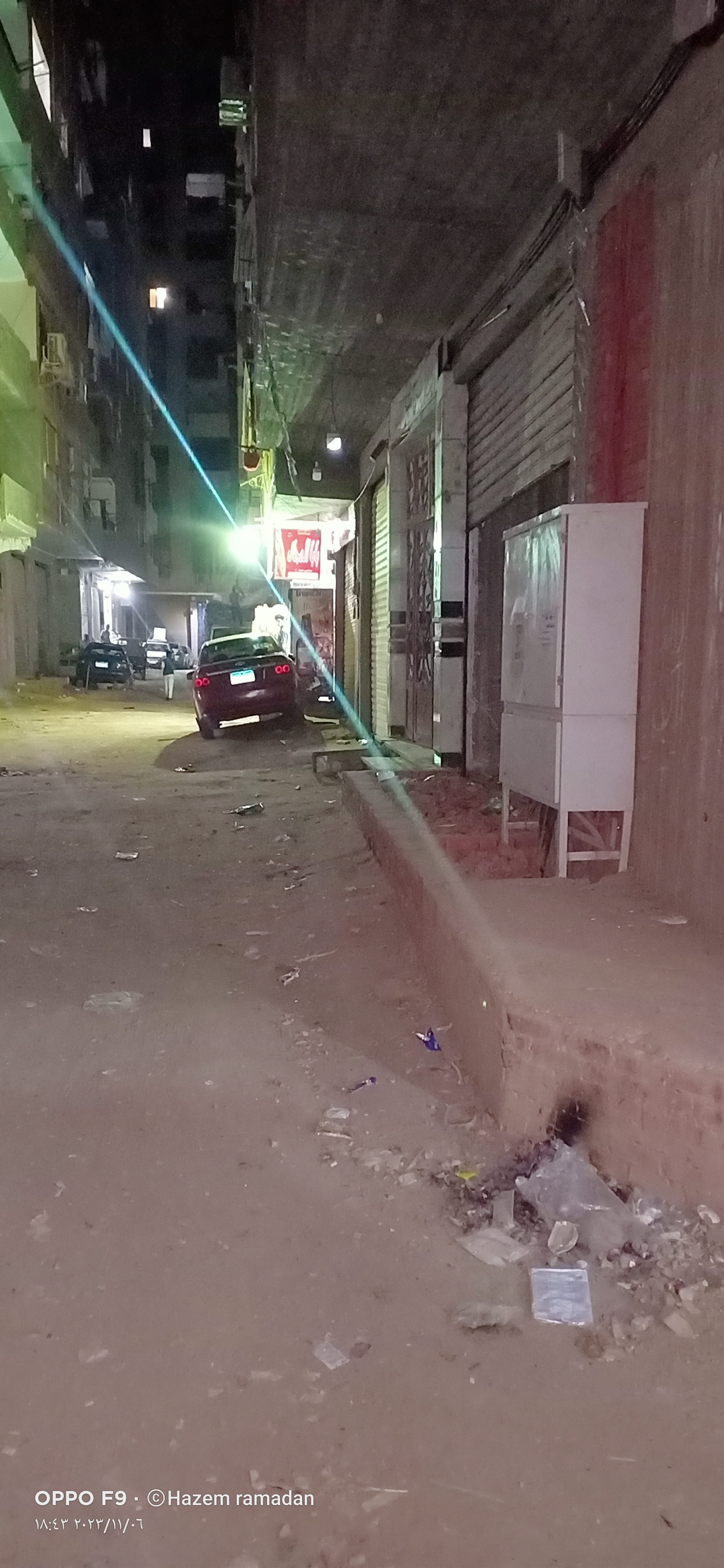 اربع محلات للبيع خلف مستشفي السلام الدولي بالقرب من كورنيش المعادي