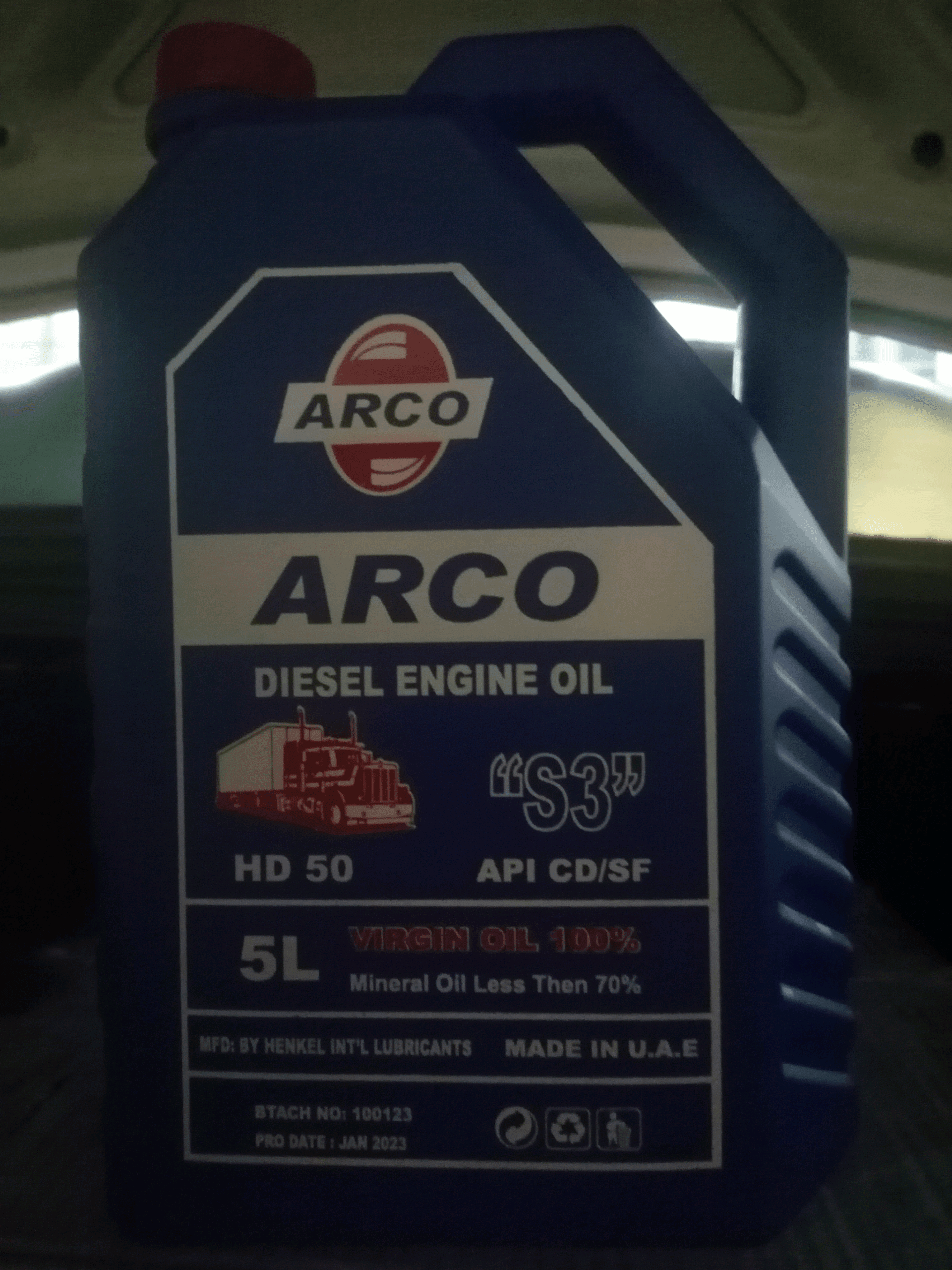 Arco+S3+زيت+محركات+الديزل+عيار+50