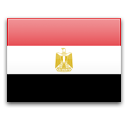 علم مصر — رمز الدولة EG